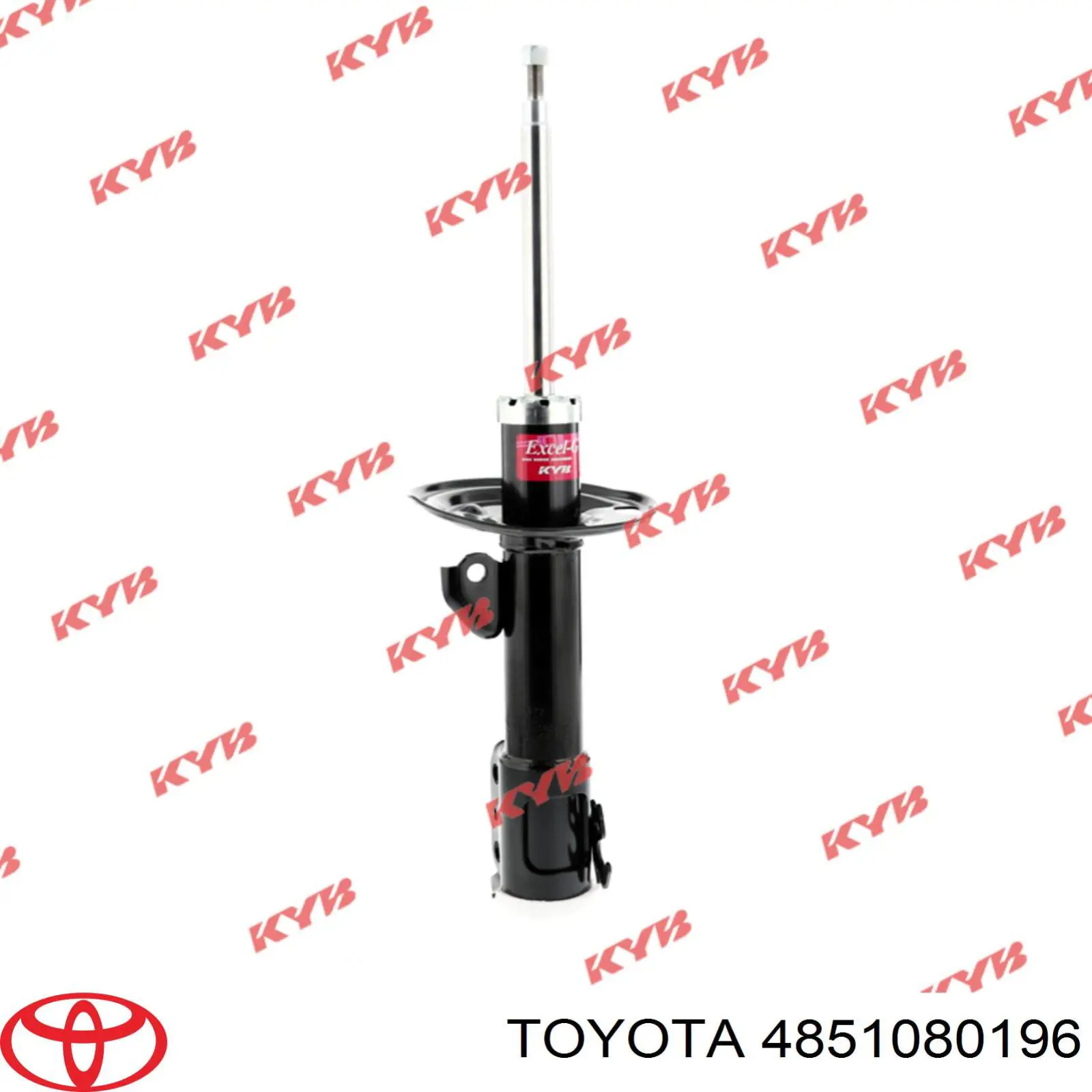 4851080196 Toyota amortecedor dianteiro direito