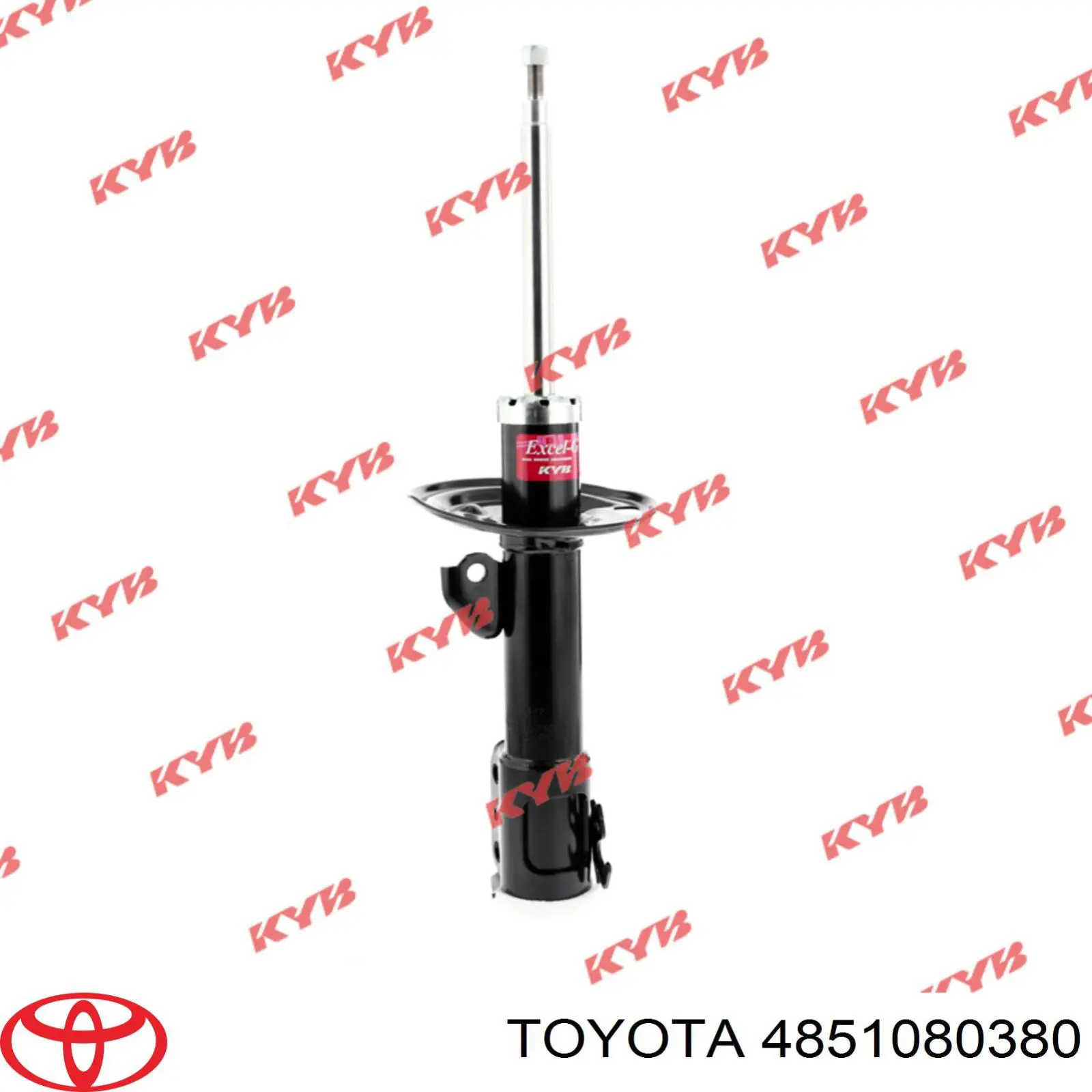 Амортизатор подвески передний левый Toyota 4851080380 цена, от 43.45 USD