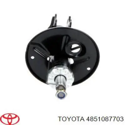 Стойка передняя на Toyota Corolla  