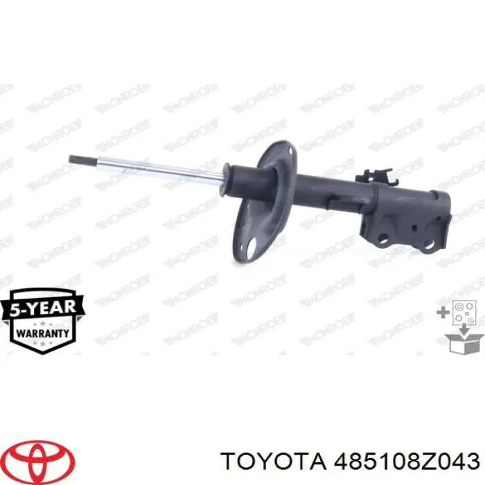 Амортизатор подвески передний левый Toyota 485108Z043 цена, от 44.49 USD