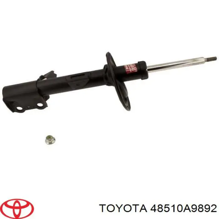 48510A9892 Toyota amortecedor traseiro direito