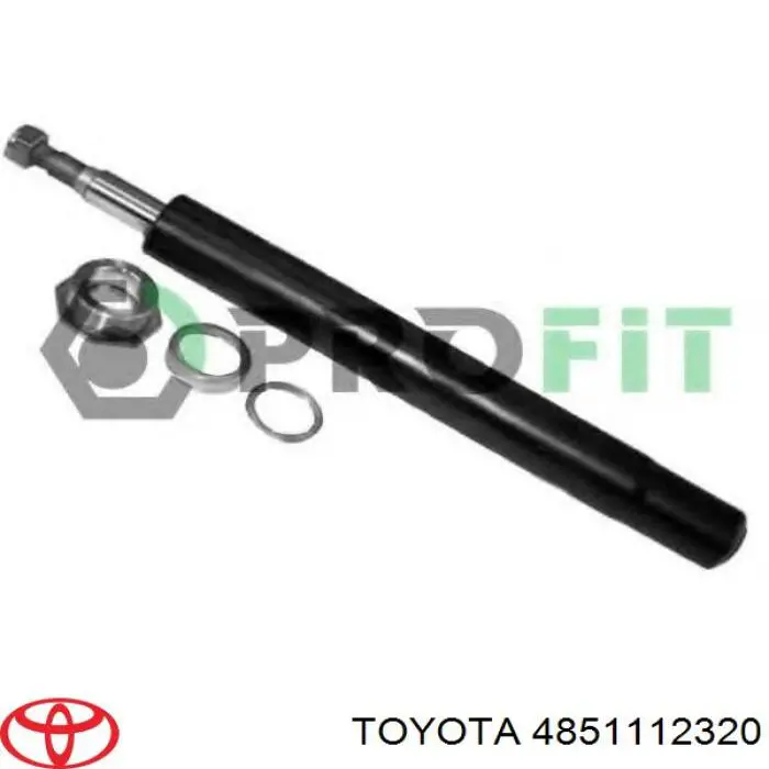4851112320 Toyota амортизатор передний