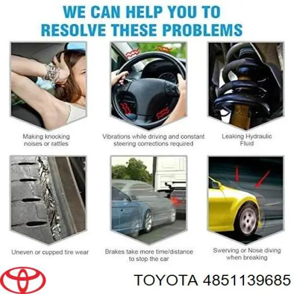 4851139685 Toyota Стойка передняя