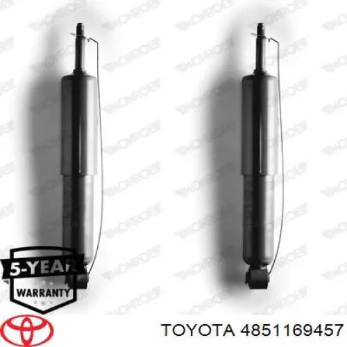 Купить 4851169457 Toyota Амортизатор передней подвески