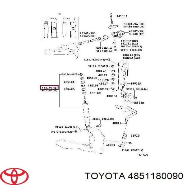 4851129845 Toyota 