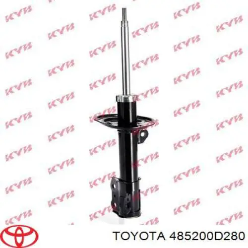 485200D280 Toyota Амортизатор передний левый