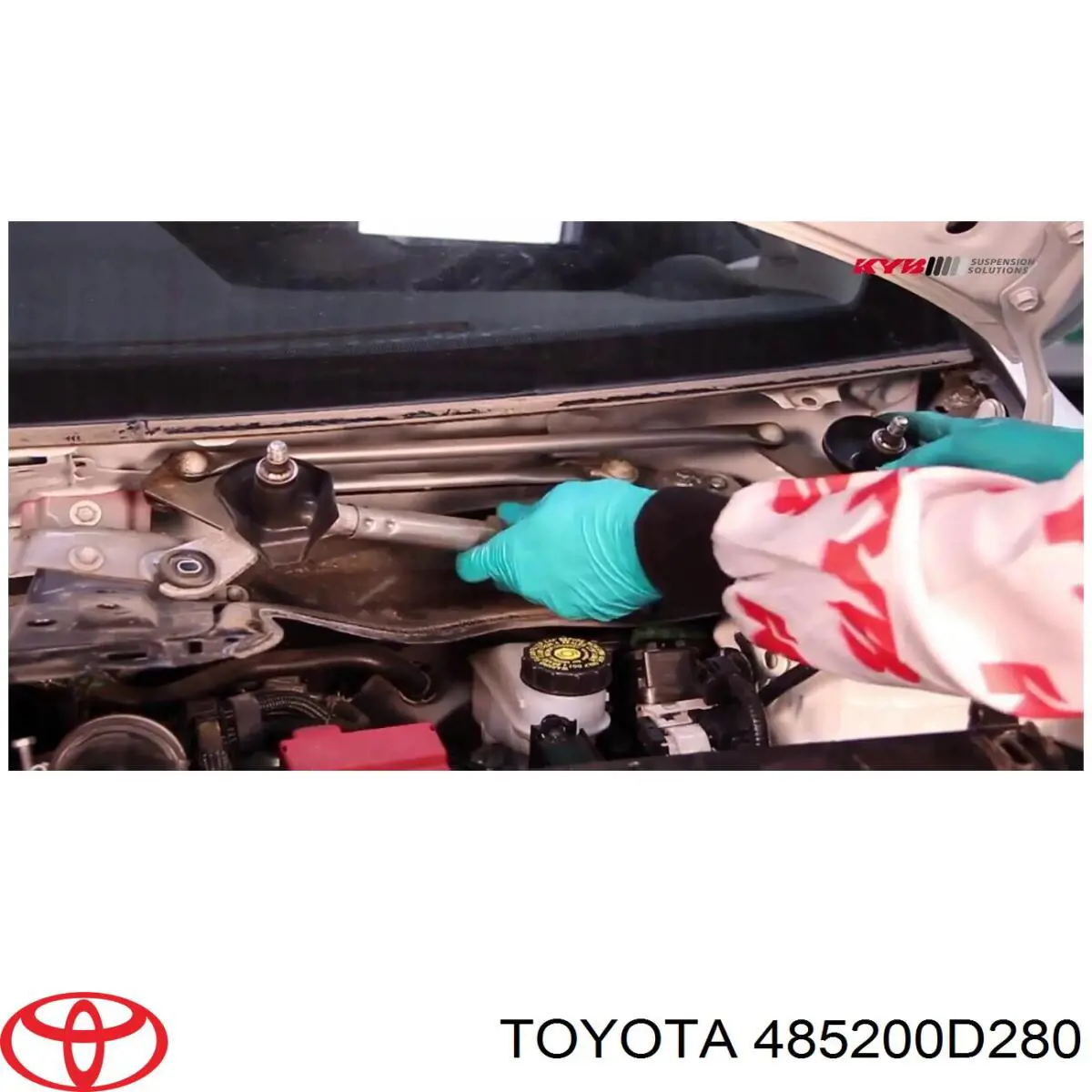 Амортизатор передний левый 485200D280 Toyota