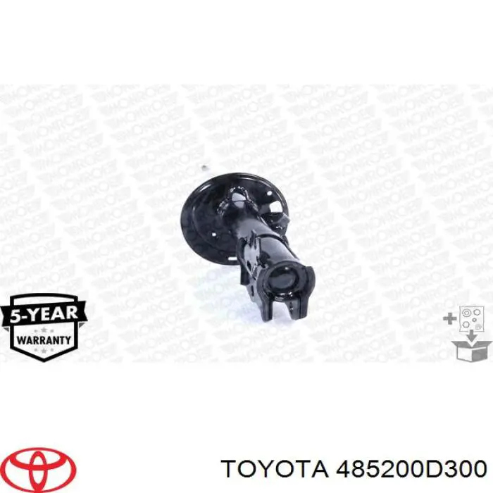 Амортизатор передней подвески левой Toyota 485200D300 цена, от  USD