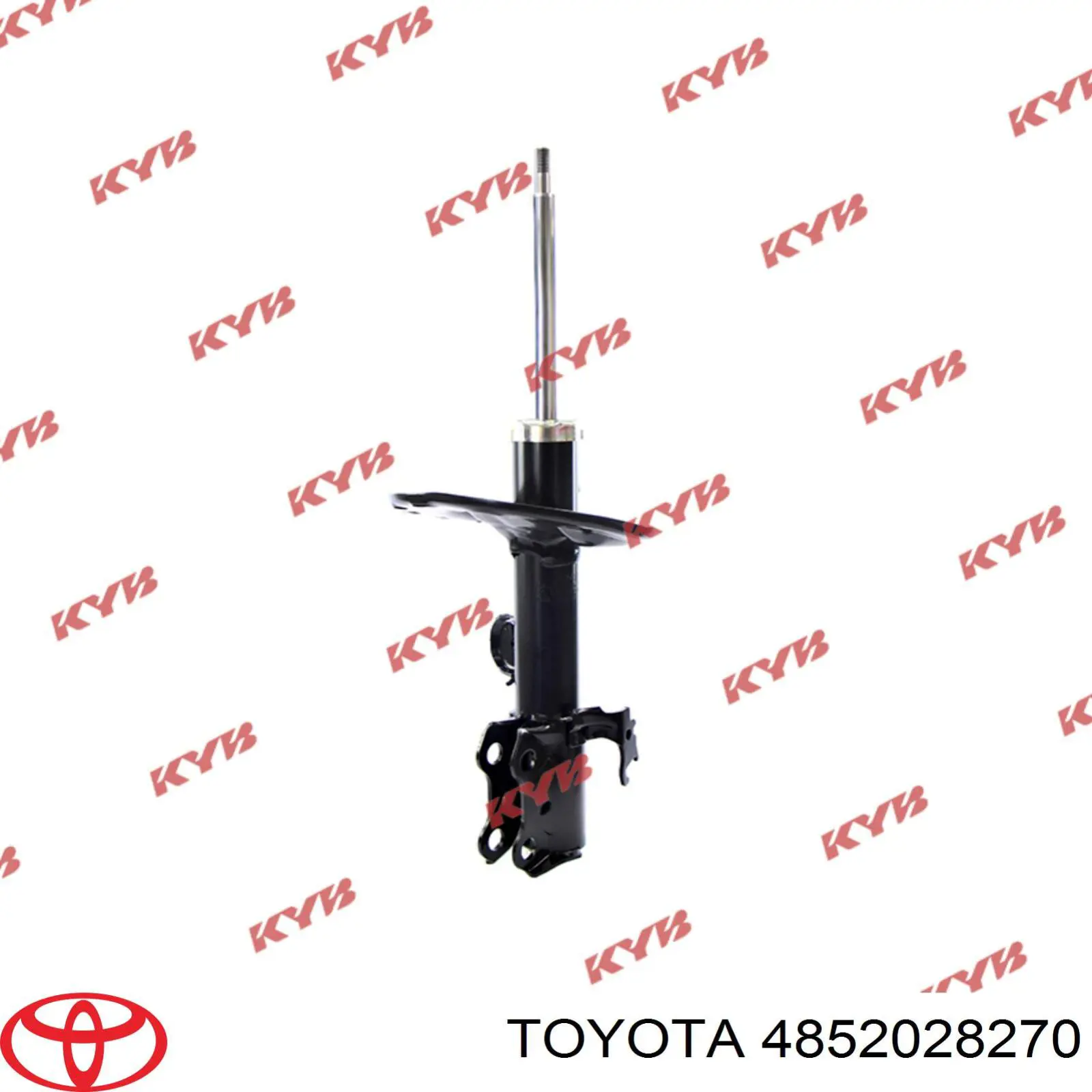 4852028270 Toyota amortecedor dianteiro esquerdo