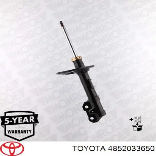 Стойка передняя на Toyota Camry VII V50