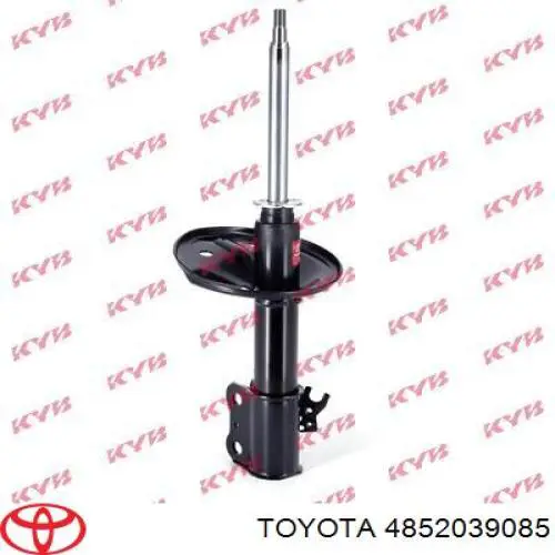 4852039085 Toyota amortecedor dianteiro esquerdo