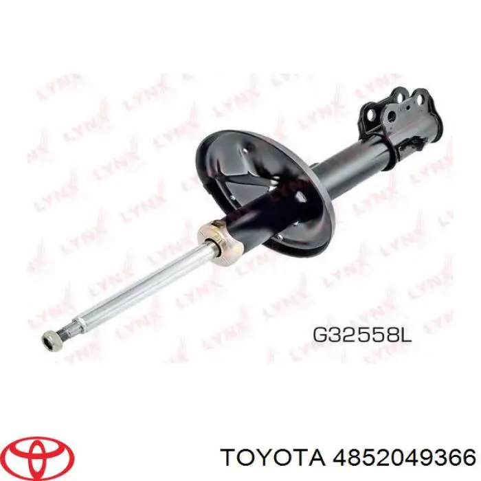 Амортизатор передней подвески левой Toyota 4852049366 цена, от 237.81 USD