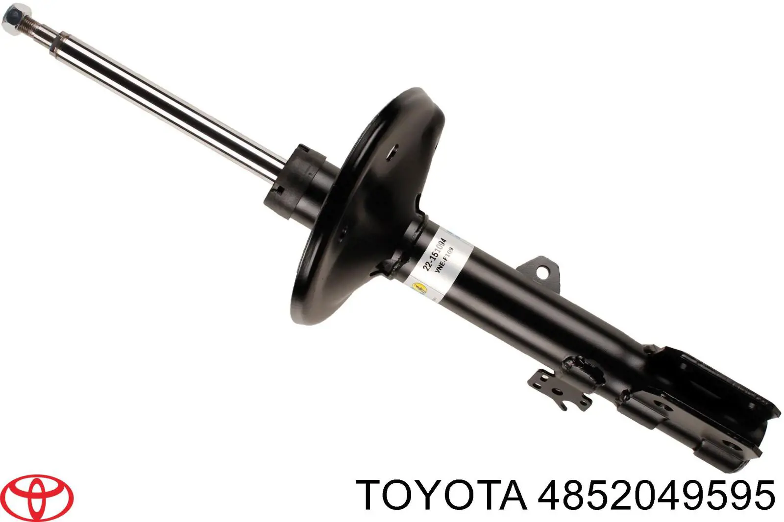 Амортизатор передней подвески левой Toyota 4852049595 цена, от 48.41 USD