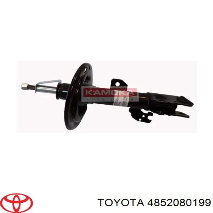 4852080199 Toyota amortecedor dianteiro esquerdo