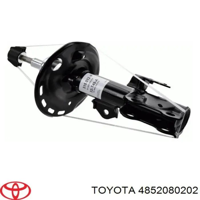 4852080202 Toyota амортизатор передний левый
