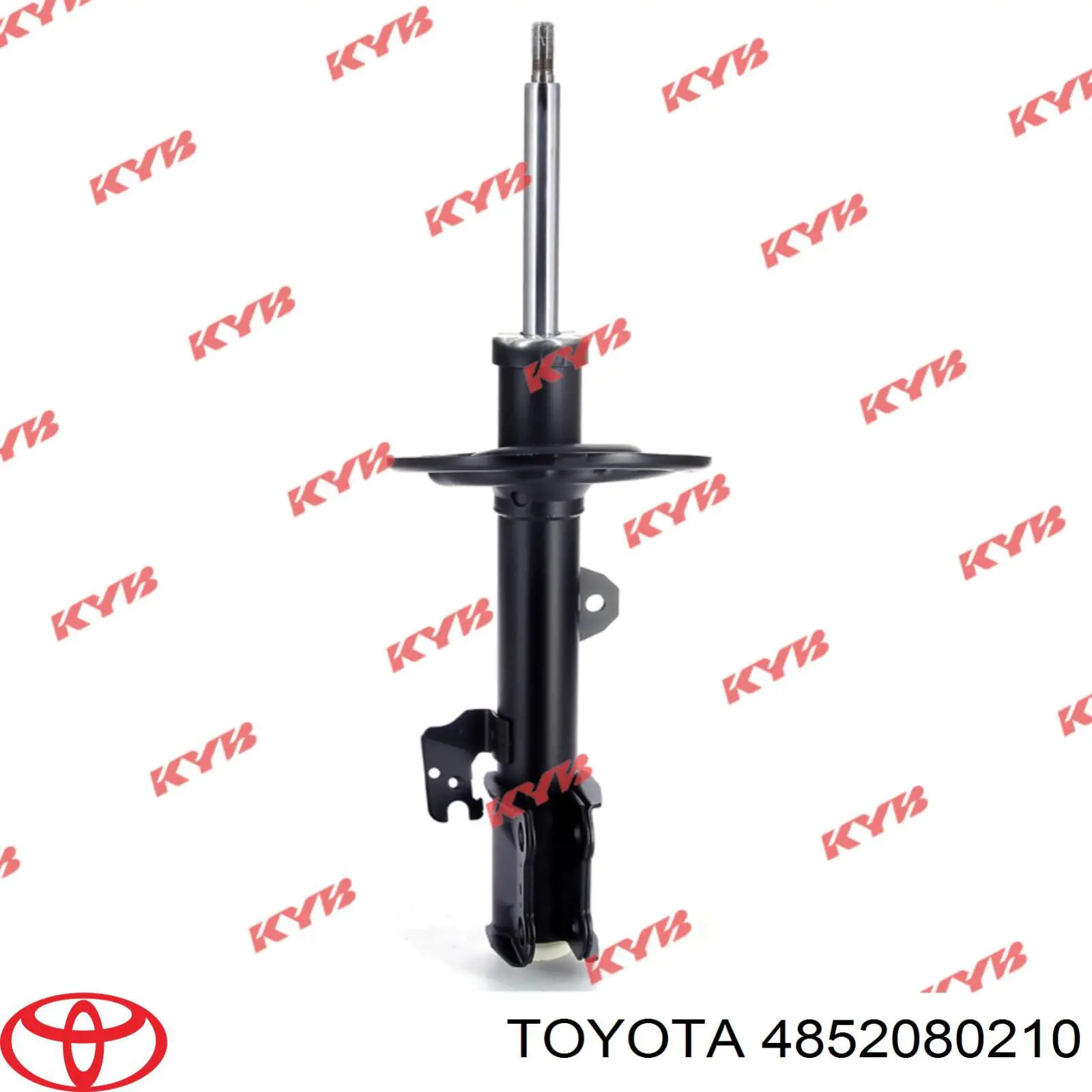 4852080210 Toyota amortecedor dianteiro esquerdo