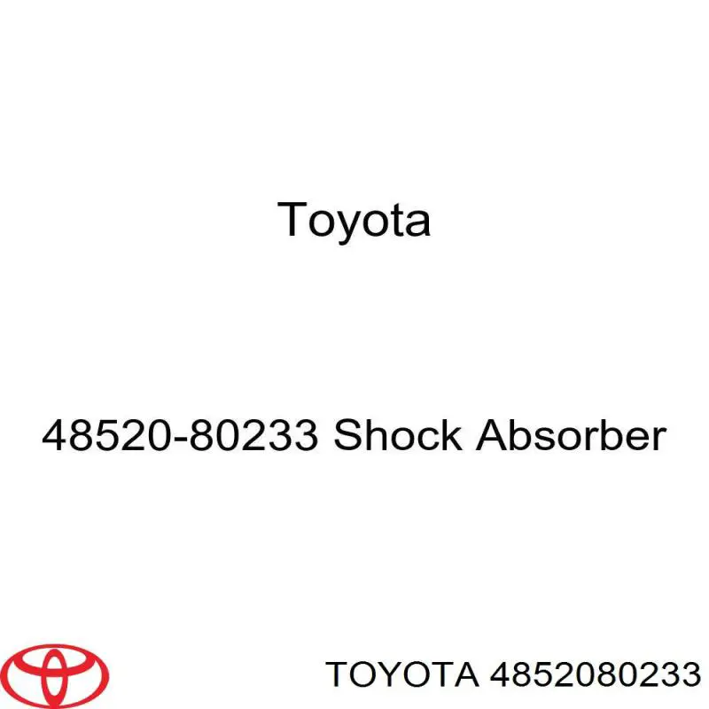  4852080233 Toyota