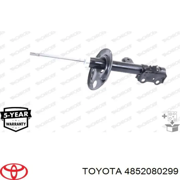 Купить 4852080299 Toyota Амортизатор подвески передний левый