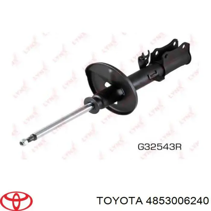 Амортизатор задний, правый Toyota 4853006240 цена, от 48.74 USD