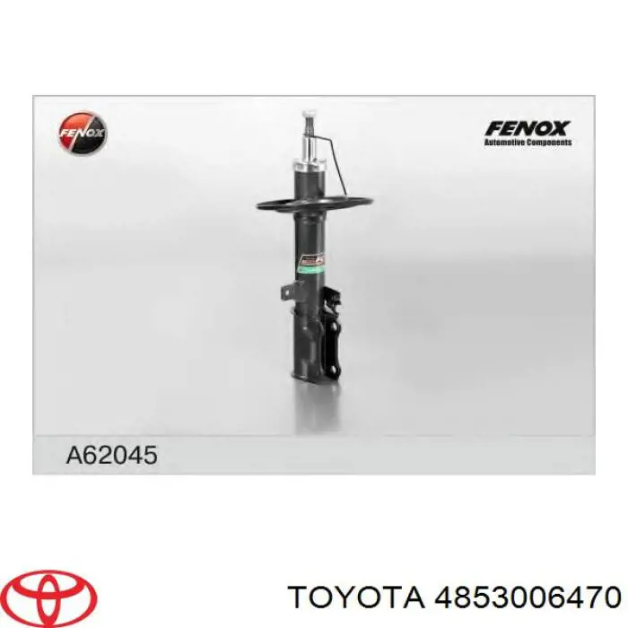 4853089015 Toyota Стойка задняя правая