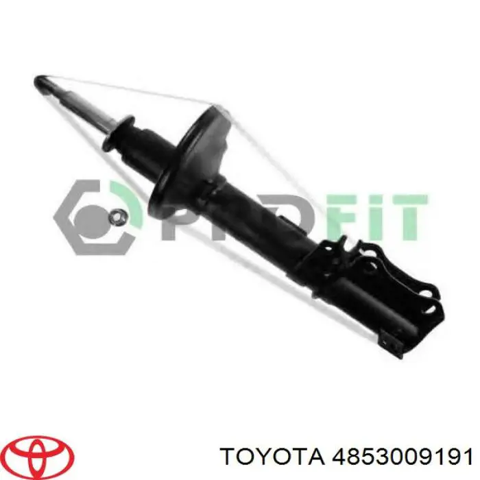 Амортизатор задний правый 4853009191 Toyota