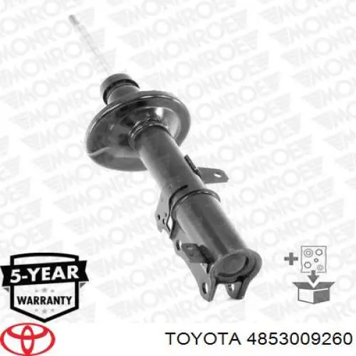 Амортизатор задний, правый Toyota 4853009260 цена, от 42.32 USD
