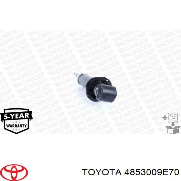 Купить 4853009E70 Toyota Амортизатор задней подвески