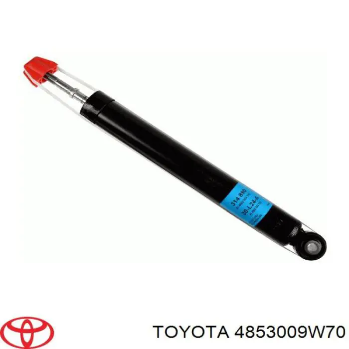Амортизатор задний, правый Toyota 4853009W70 цена, от 27.23 USD