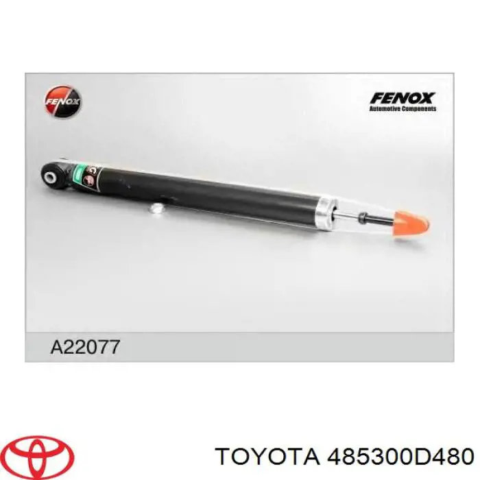 Амортизатор задний правый 485300D480 Toyota