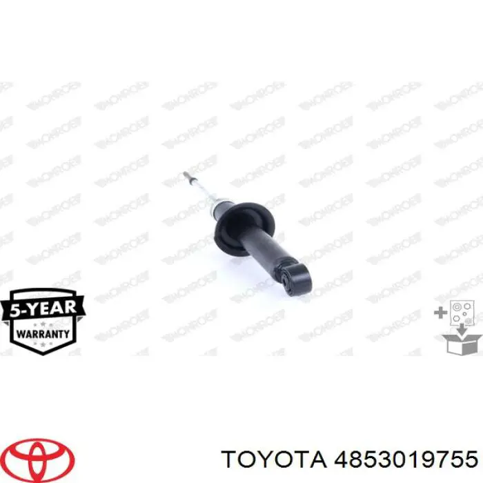 Амортизатор задний, правый Toyota 4853019755 цена, от 41.52 USD