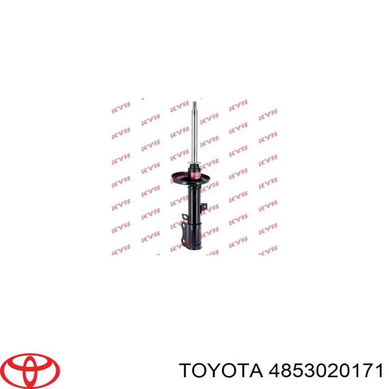 4853020171 Toyota амортизатор задний правый