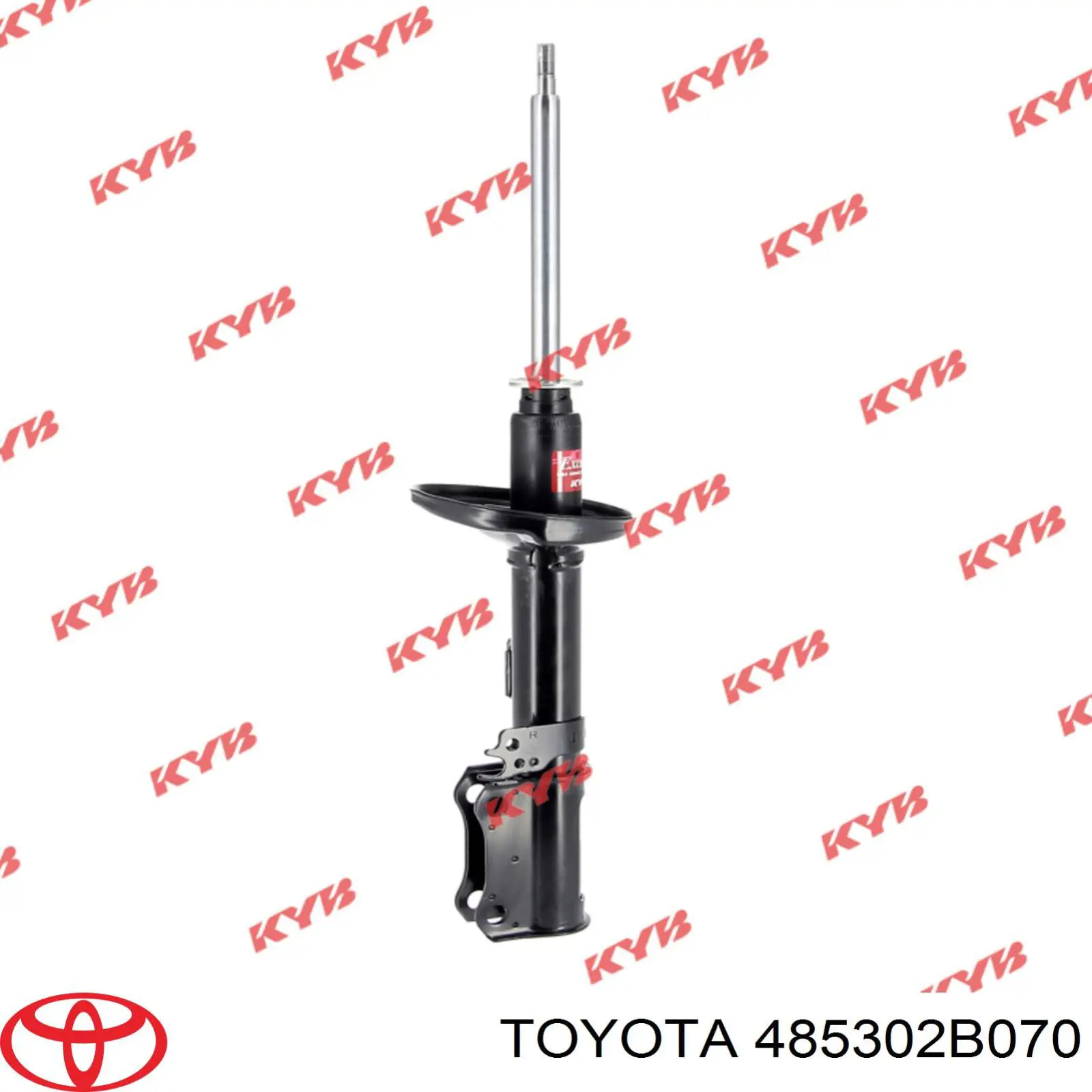 Купить 485302B070 Toyota Амортизатор подвески передний правый