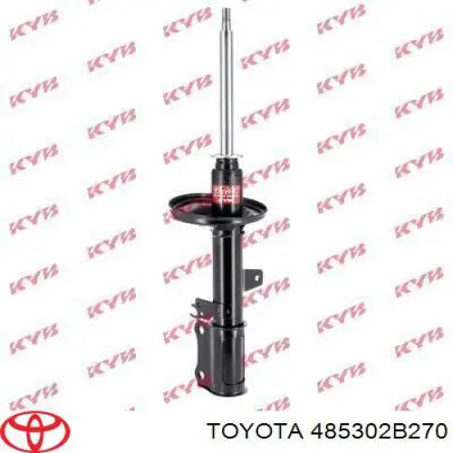 Amortecedor traseiro para Toyota Carina (T19)