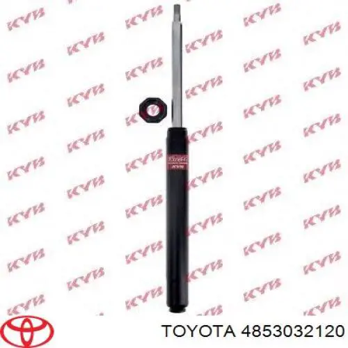 Amortiguador trasero 4853032120 Toyota