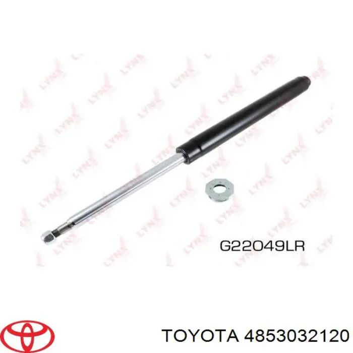 Амортизатор задний, правый Toyota 4853032120 цена, от 67.57 USD