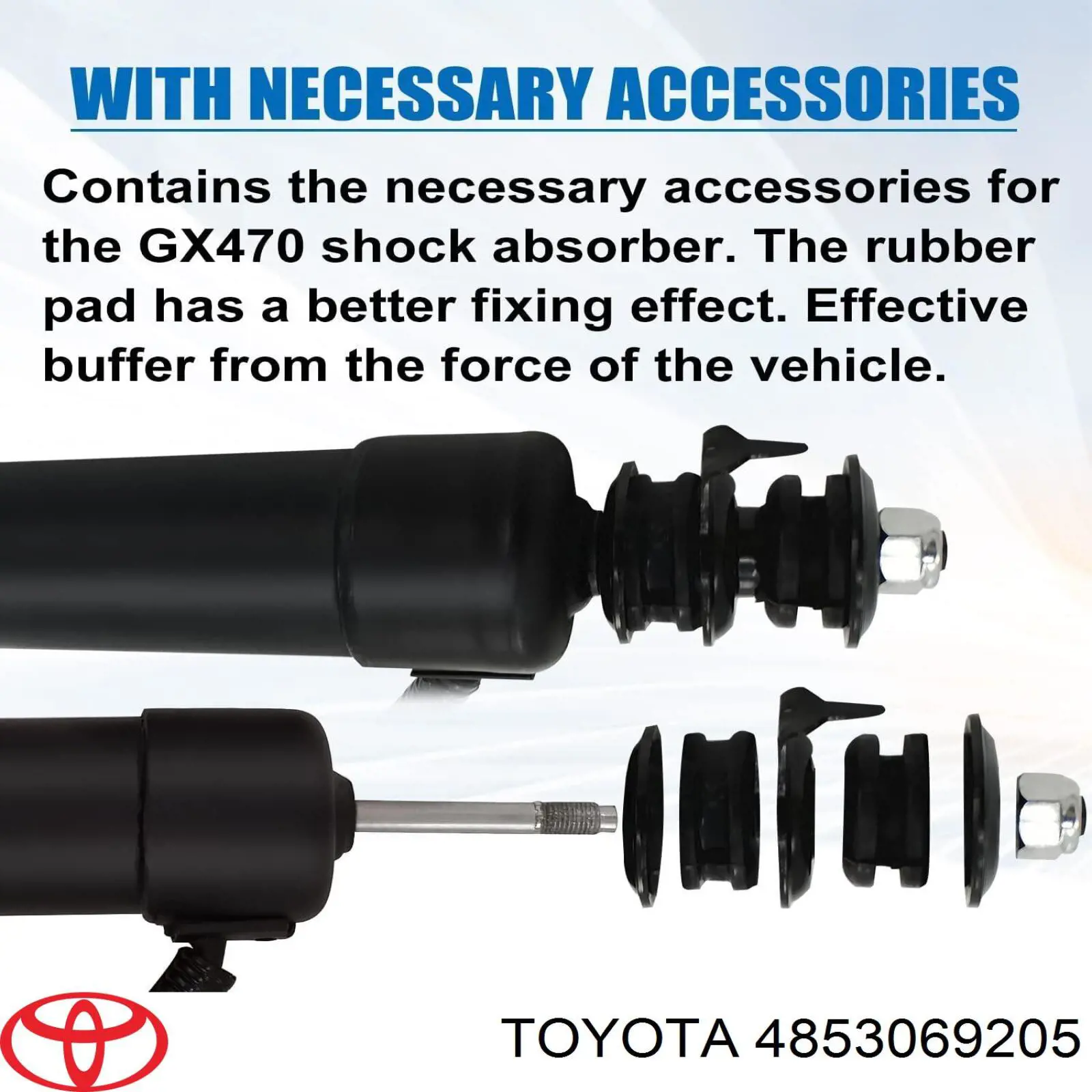Купить 4853069205 Toyota Амортизатор задней подвески