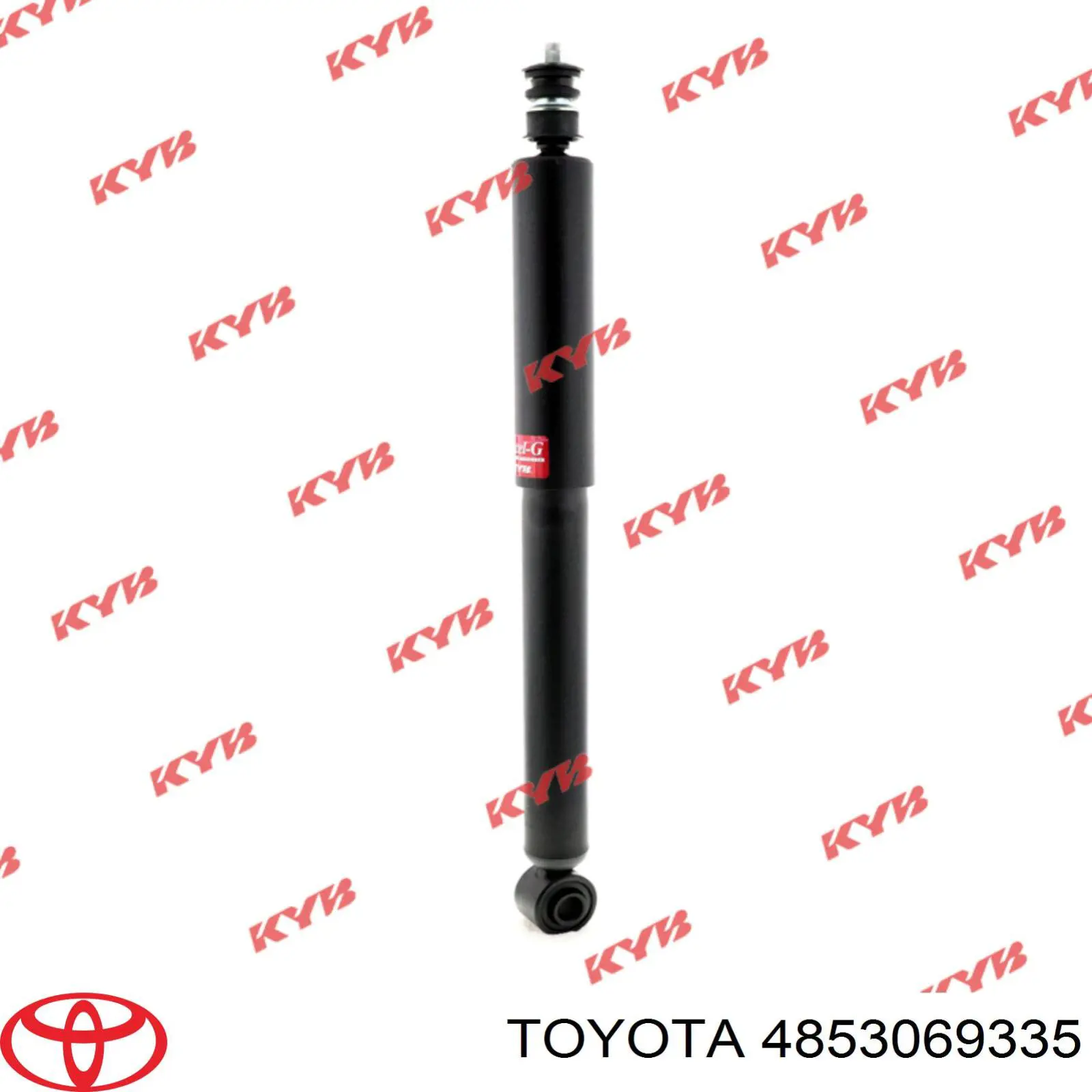 Амортизатор задний, правый Toyota 4853069335 цена, от 31.74 USD