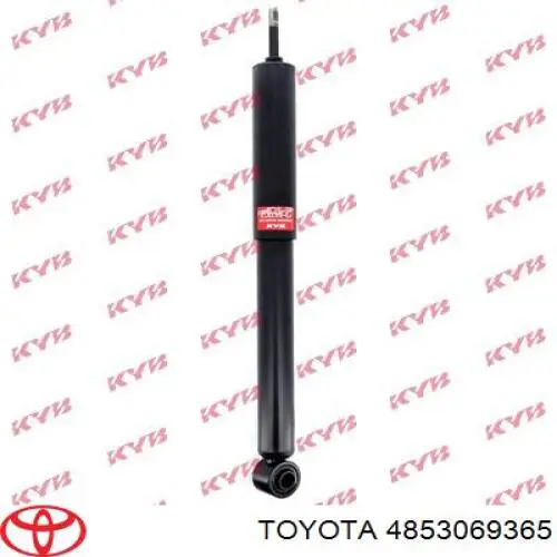 Amortecedor traseiro direito 4853069365 Toyota