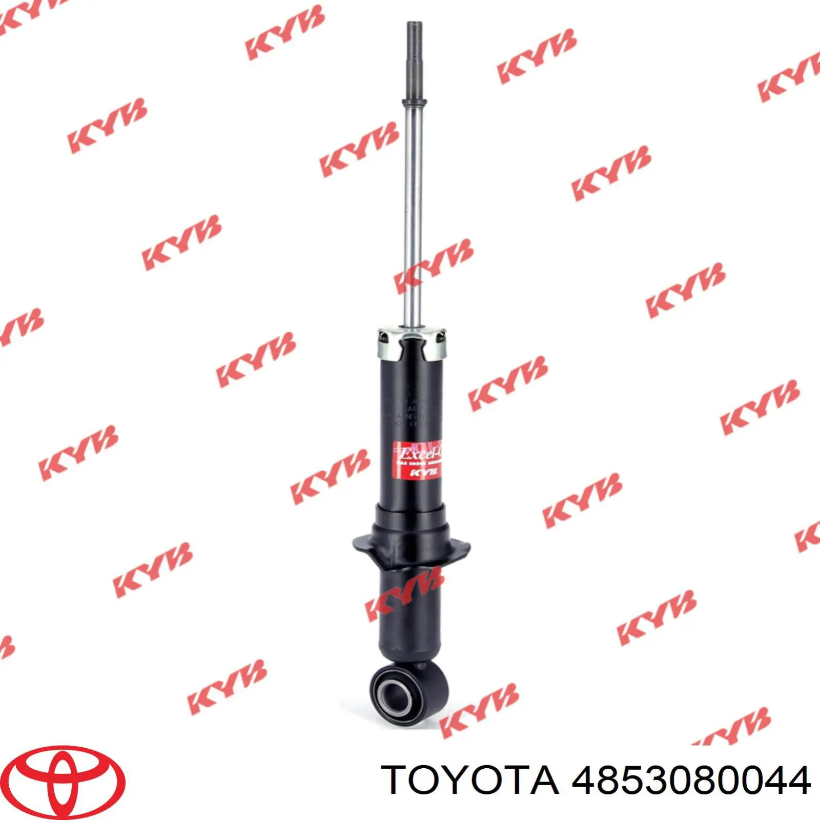 4853080044 Toyota амортизатор задний