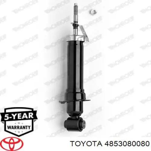 4853080080 Toyota amortecedor traseiro