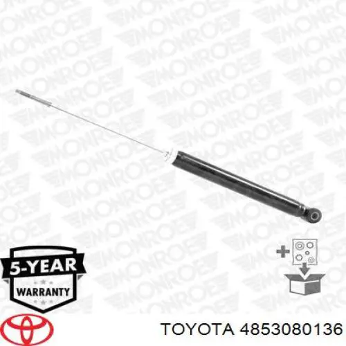 Купить 4853080136 Toyota Амортизатор задний правый
