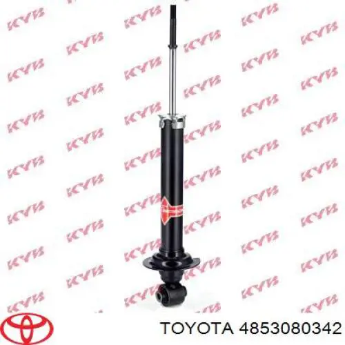 4853080342 Toyota amortecedor traseiro