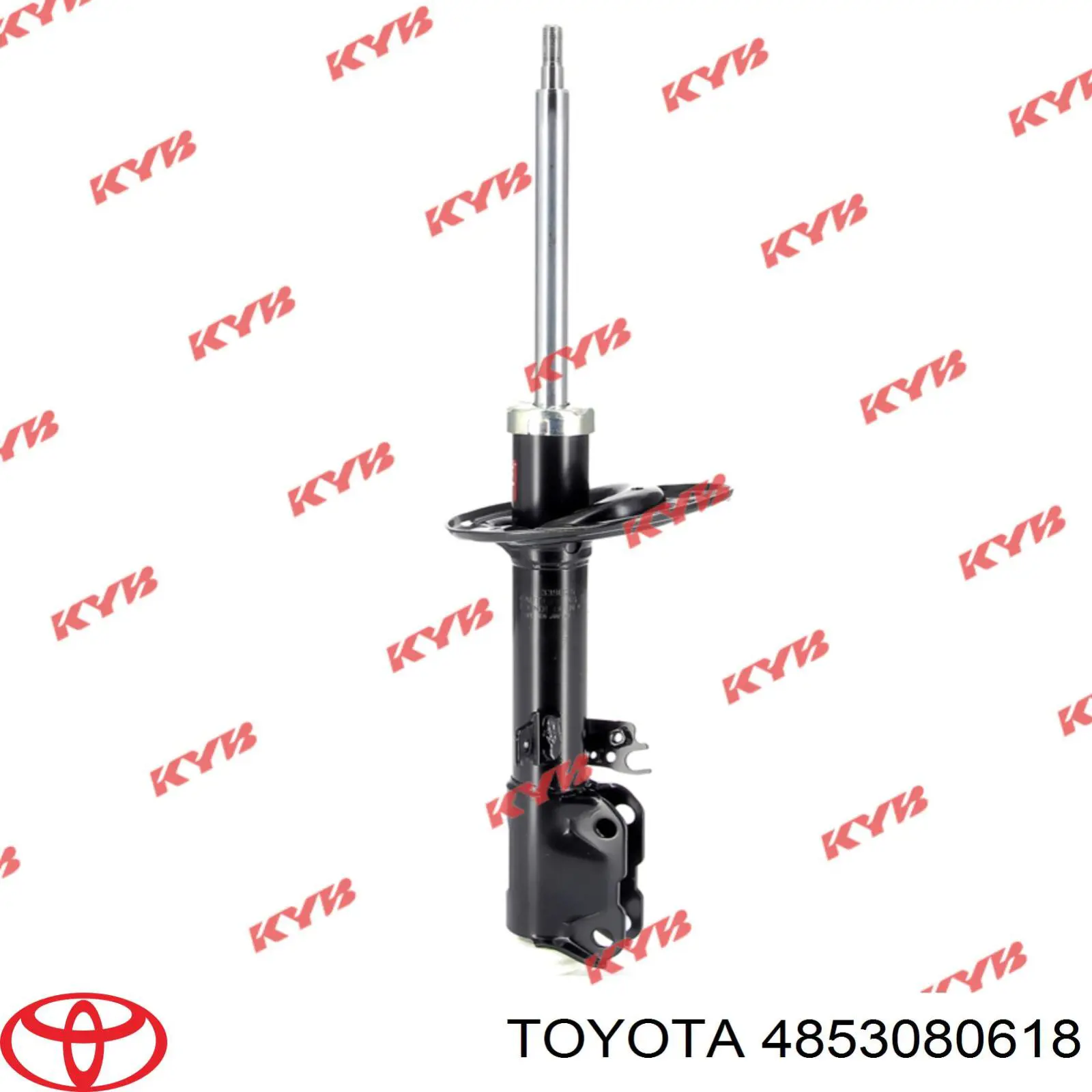 4853080618 Toyota amortecedor traseiro direito