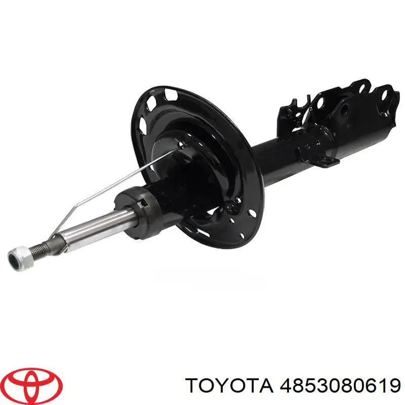 4853080619 Toyota амортизатор задний правый