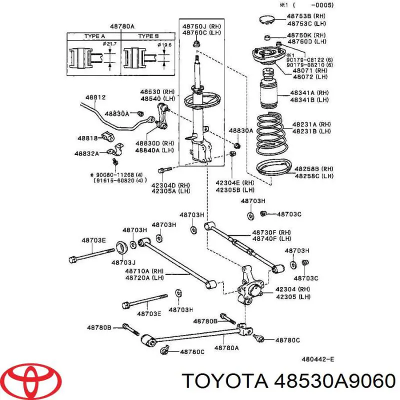  48530A9060 Toyota