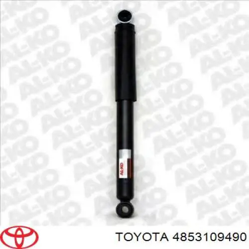 4853109490 TOYOTA Amortiguador trasero derecho original y equivalente