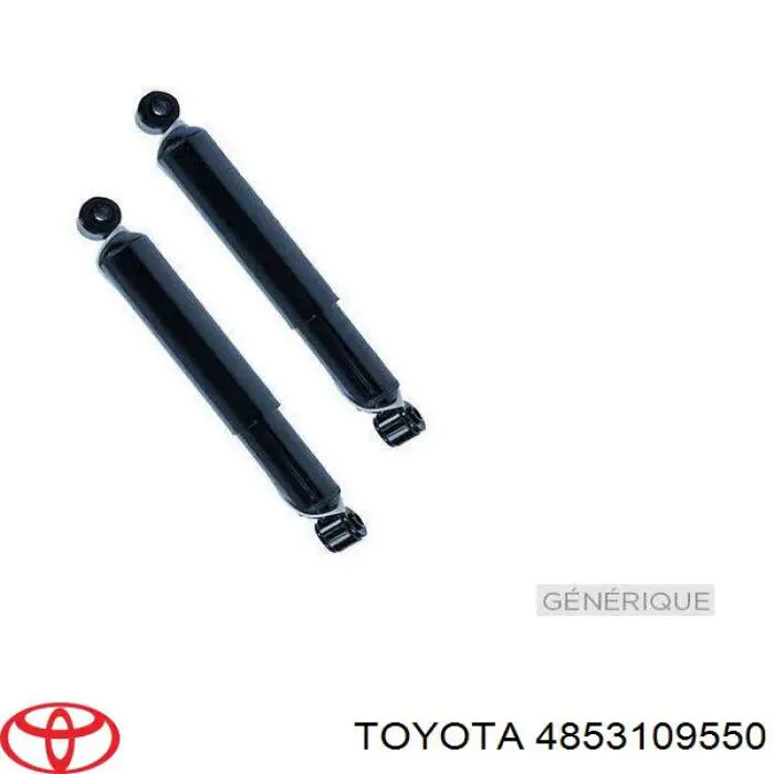Задний правый амортизатор Toyota 4853109550
