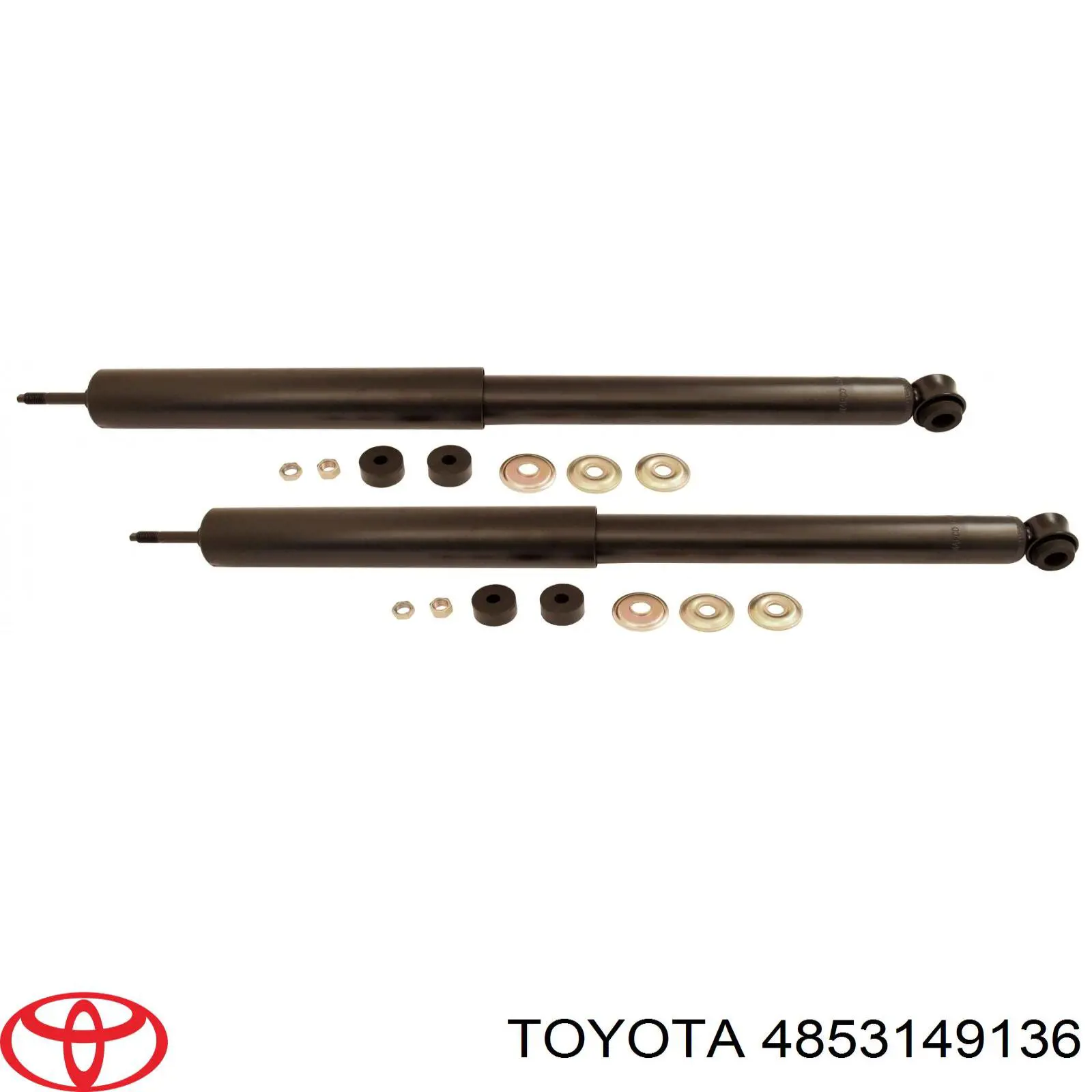 4853149136 Toyota Амортизаторы задние