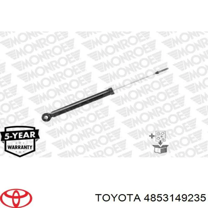 4853149235 Toyota амортизатор задний