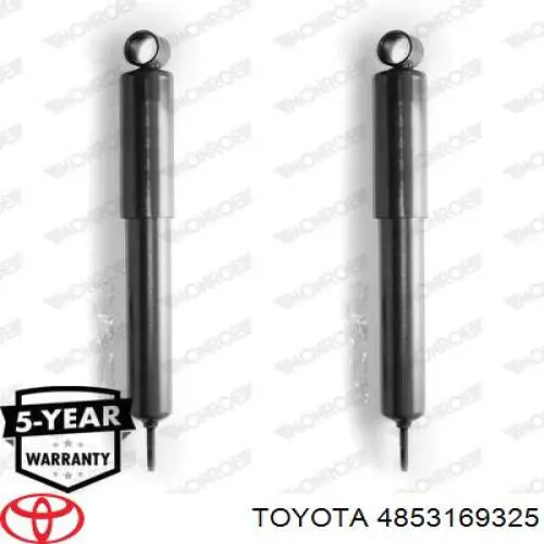 Стойка амортизатора задняя Tokico E4098 цена, от 47.10 USD